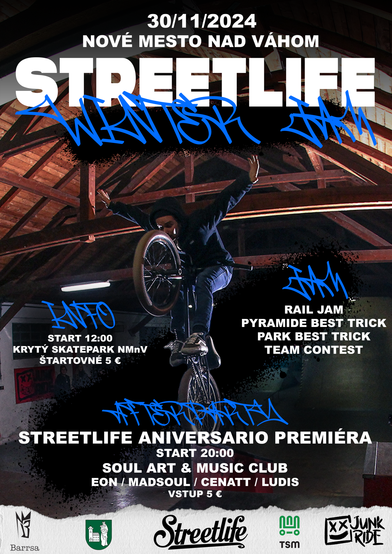Streetlife Winter Jam & Aniversario premiéra NMnV Streetlife Winter Jam & Aniversario premiéra NMnV